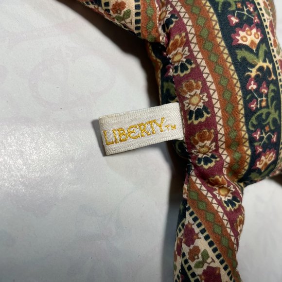 Vintage Liberty of London Handmade Floral Fabric Beanbag Frog Very Collectable ! - Picture 4 of 8